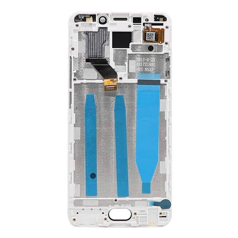 5.5 ''Originele Lcd Module Voor Meizu M6 Note M721H M721Q Lcd Touch Screen Met Frame Digitizer Vergadering Vervanging