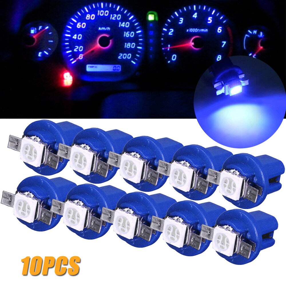 10Pcs LED Light Car Gauge Speed Dash Bulb for NISSAN Pathfinder Titan Versa Maxima Frontier Xterra Murano INFINITI