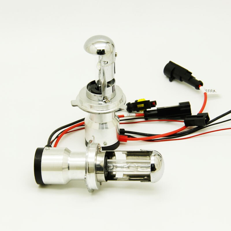 Gute Bi-Xenon H4 Xenon Bausatz versteckt Hallo Lo lampen 55w H4 Bi Xenon lampen scheinwerfer 6000K 8000K H4-3
