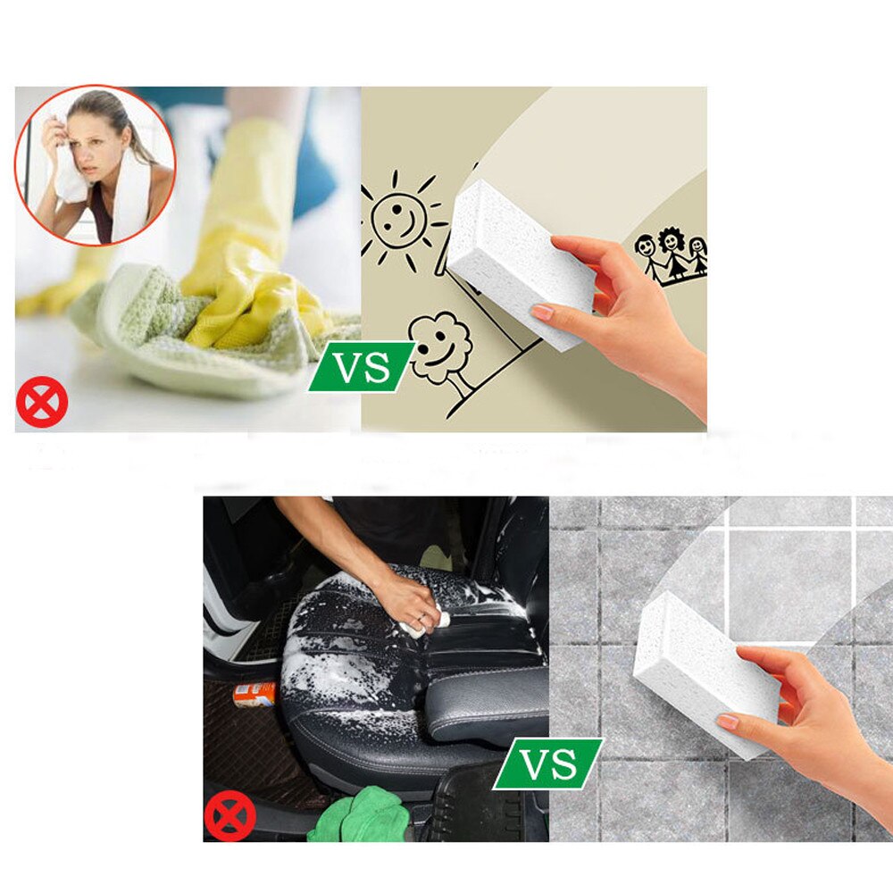 10*7*3cm magic clean melamine eraser,melamine sponge pad cleaner multi-functional kitchen assessoires dish washing sponge eraser