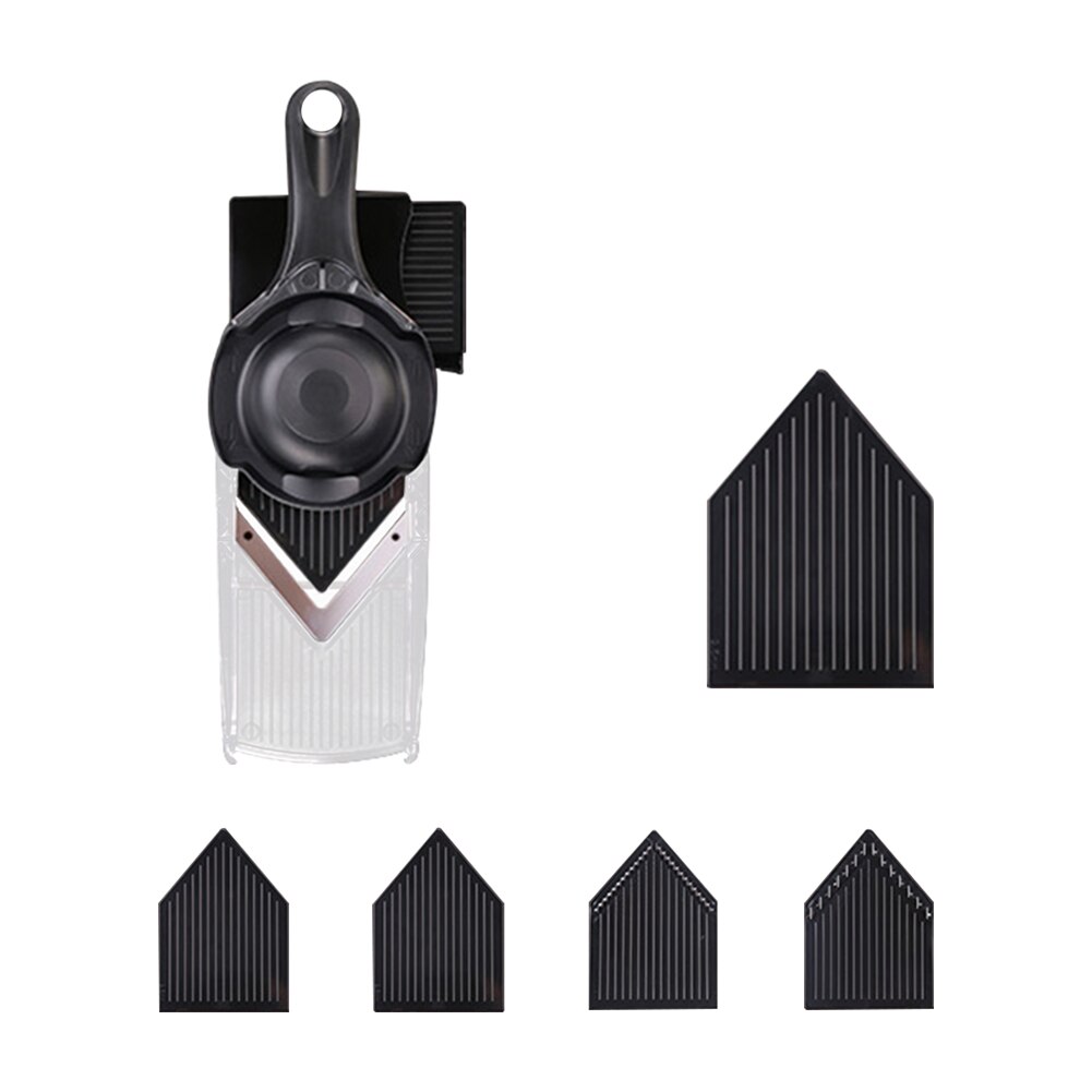 Fruit Slicer Cut Lemon and Grapefruit Orange Manual Household Fruit Slicer: black