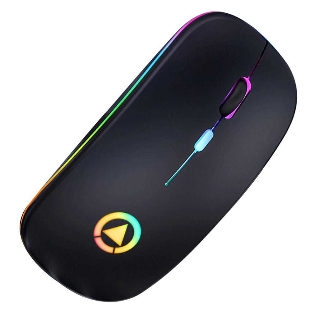 Backlit Mosue Silent Mute Rechargeable Wireless Mouse Computer Accessories for Home Office Games