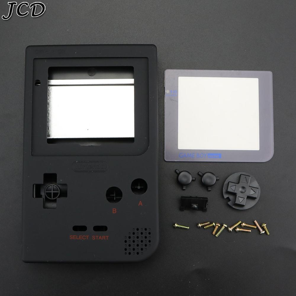 JCD carcasa Shell con botones kit de reemplazo para GBP de plástico funda completa para Gameboy de bolsillo consola de juego: N