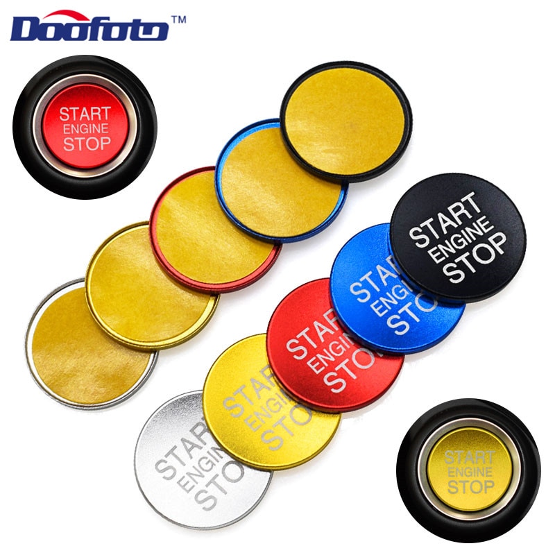 Nowy silnik samochodowy przycisk początek pierścień akcesoria wewnętrzne stylowe etui robić Alfa Romeo Giulietta Stelvio 159 dekoracje automatyczny okładki