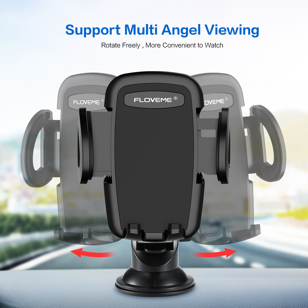 FLOVEME Automatische Auto Telefoon Houder Voor Samsung Galaxy S9 S8 Note 10 Universele Autohouder Voor Telefoon In Auto Voor iPhone Xs 8 7 Plus