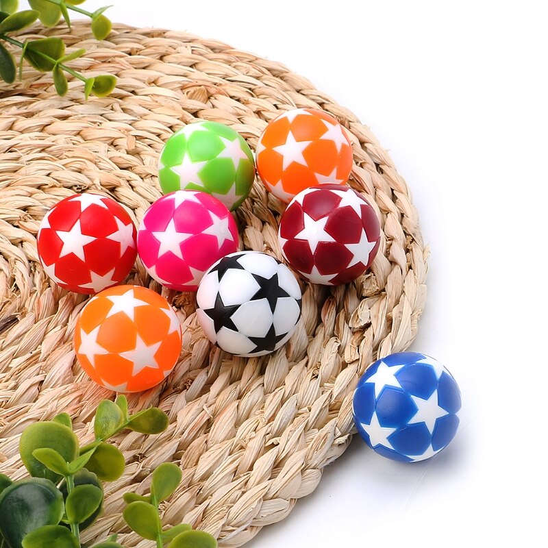 8 Balles De Baby-foot 32mm - Remplacement Silencieux Et Durable En Plastique HIPS Pour Tables 90-120cm - Noir Et Blanc - 4