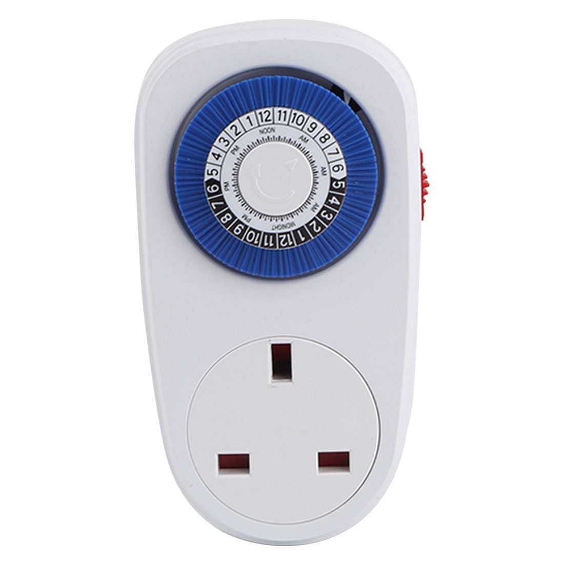 Mini Timer Schalter Programmierbare Mechanische Clever Countdown Schalter Buchse 24 Stunden Blau: UK Stecker