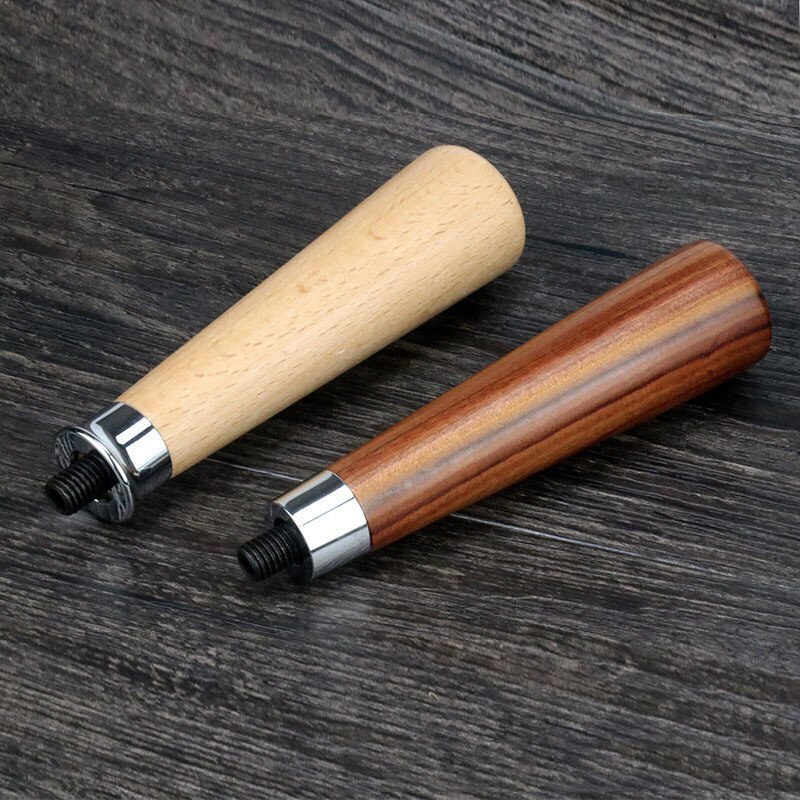 M10/M12 Filterhouder Handvat Espresso Koffie Cafe Machine Massief Houten Handvat Koffiezetapparaat Cafe Gereedschap Accessoires Voor Barista