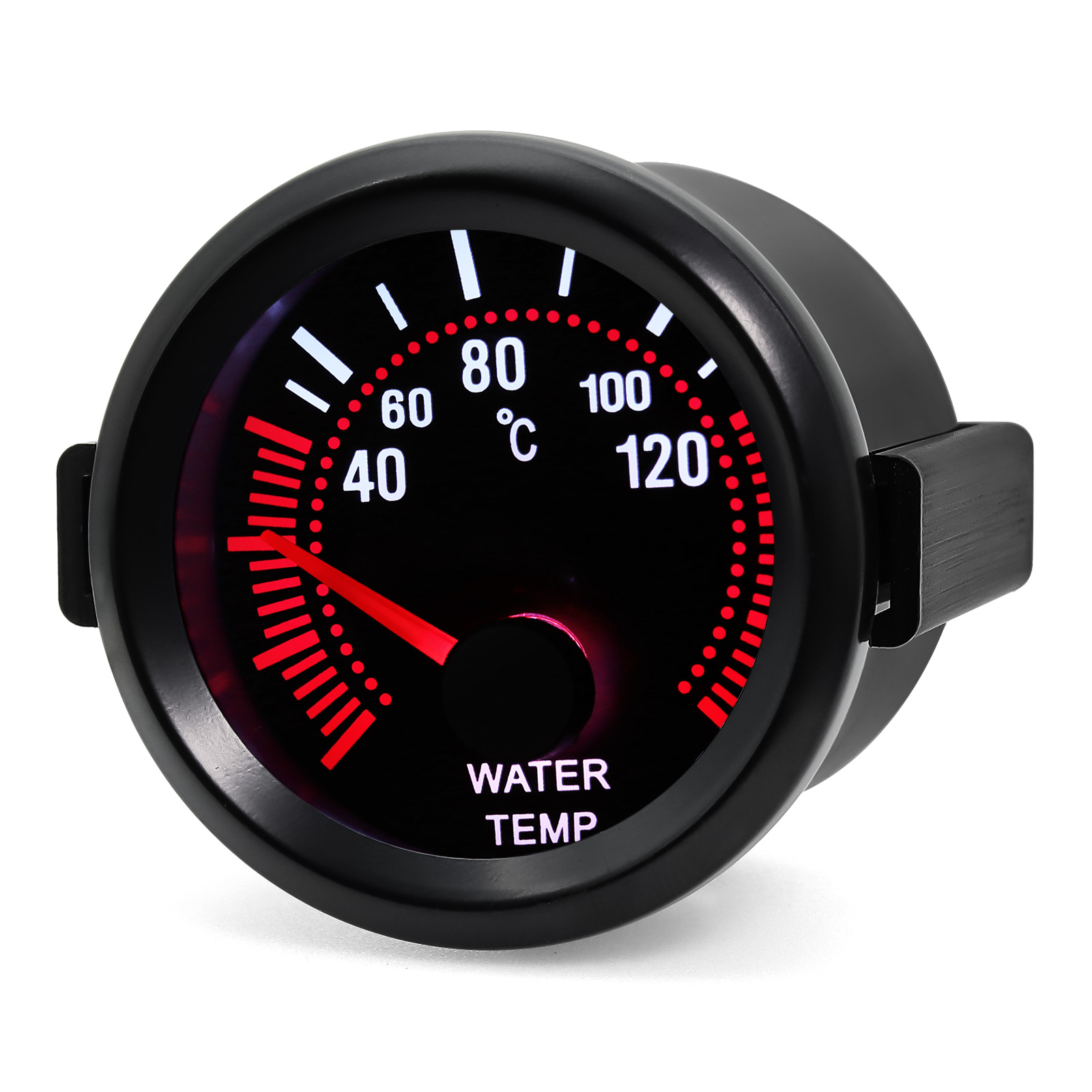 52Mm Watertemp Oliedrukmeter Toerenteller Boost Gauge Bar/Psi Vacuüm Voltmeter Water Temp Meter Universele Auto Meter: Ivoor
