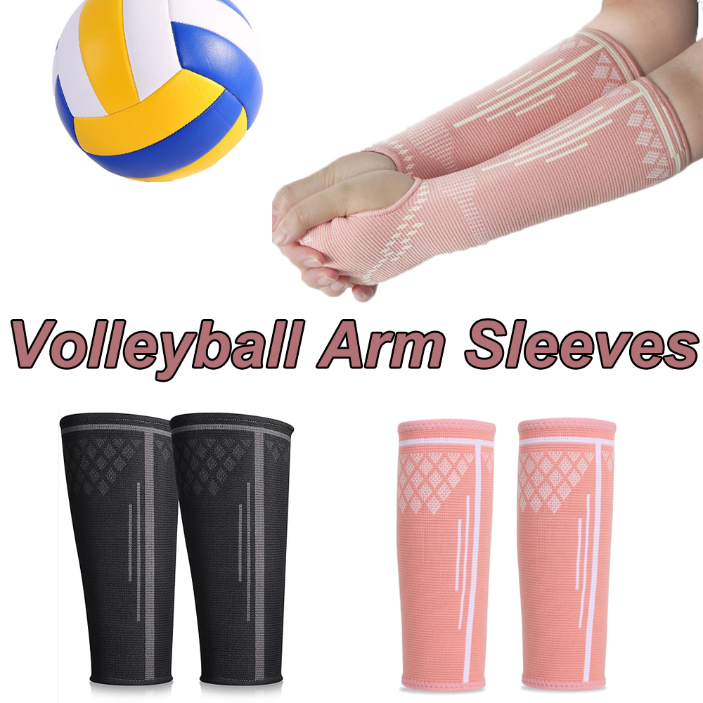 1 Paar Volleybal Arm Guard Polssteun Mouwen Passeren Onderarm Mouwen Oefening Pols Beschermer Sport Ademende Polsband