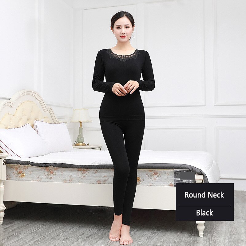 High Elastic Thermal Underwear Round Neck Seamless Thermal Shirt Long Sleeves Keep Warm Smooth tmall thermal top women Underwear