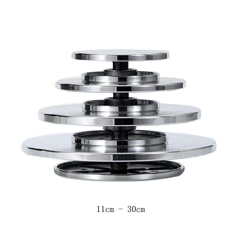 Double Side Sculpture turntable clay sculpture handmade model turntable flower mounting turntable cake turntable aluminum alloy