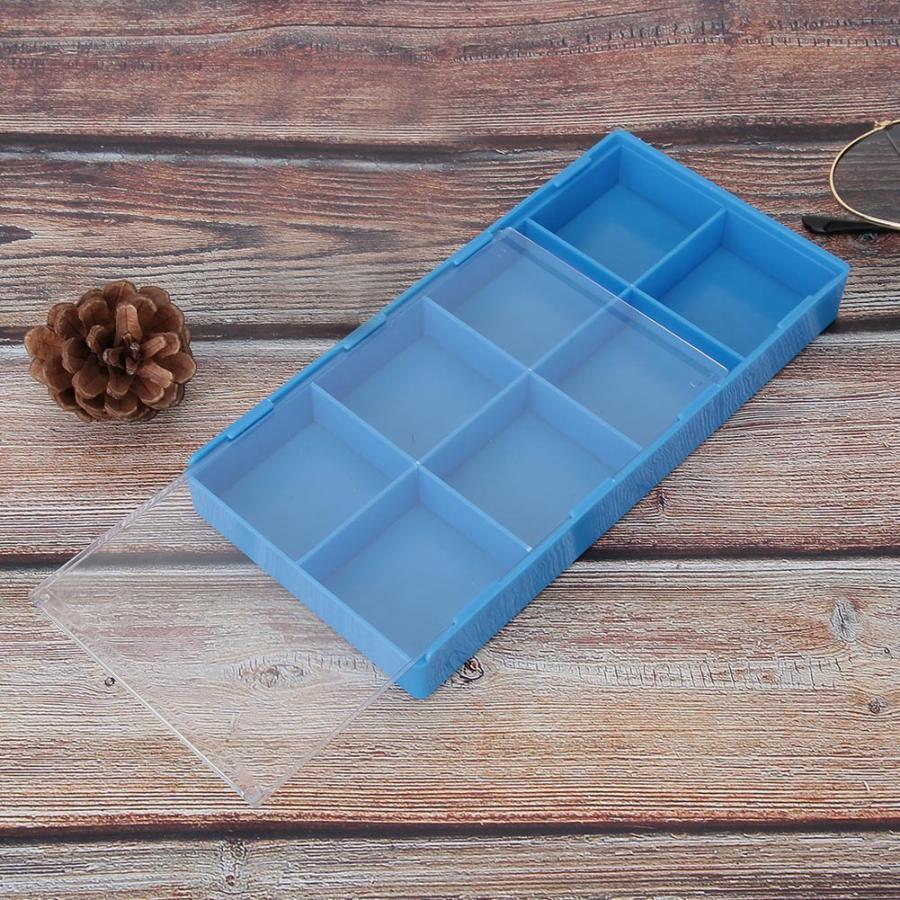 Plastic Horloge Onderdelen Opbergdoos Organizer Horlogemaker Repareren Gereedschap Opslag Lade Plastic Horloge Display Container Horloge Houder