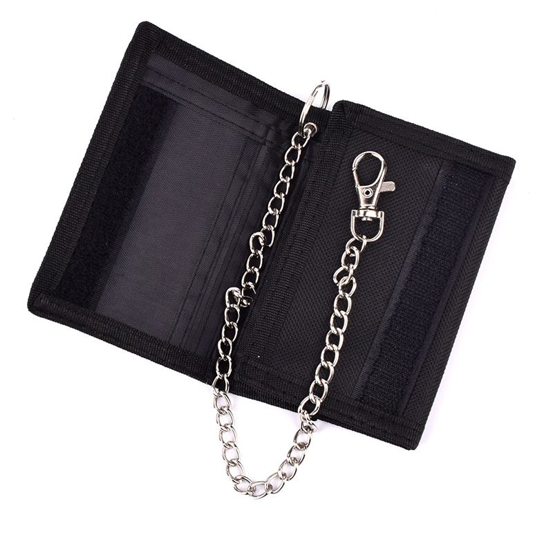 Schlüssel anhänger Brieftasche für männliche Männer Frauen junge Neuheit Geld Tasche Anti-Diebstahl-Kette Geldbörse Reiß verschluss Ich würde-Karten Halfter Tasche freundlicher