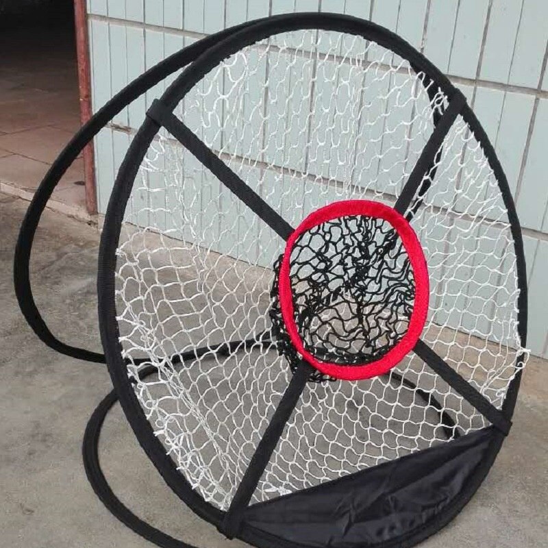 -Golf intérieur et extérieur coupe tir Cage tapis pratique Simple filet Golf formation auxiliaire métal + filet