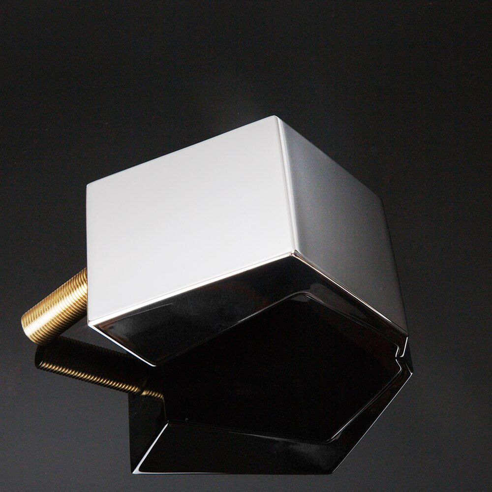 Vierkante Massage Bad Waterval Mixer Badrandcombinaties Jacuzzi Waterafvoer Bad Uitloop Tap Omstelling Messing