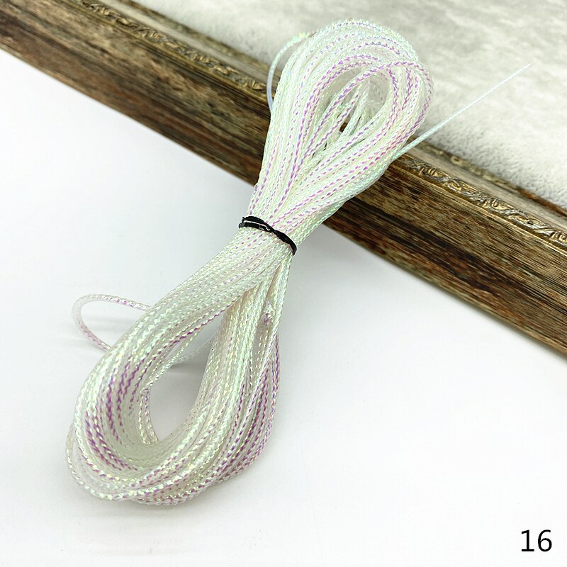 Ficelle dorée de 10 yards, ruban pour emballage de mariage et noël, corde décorative pour bricolage artisanal, fournitures de fête: 16