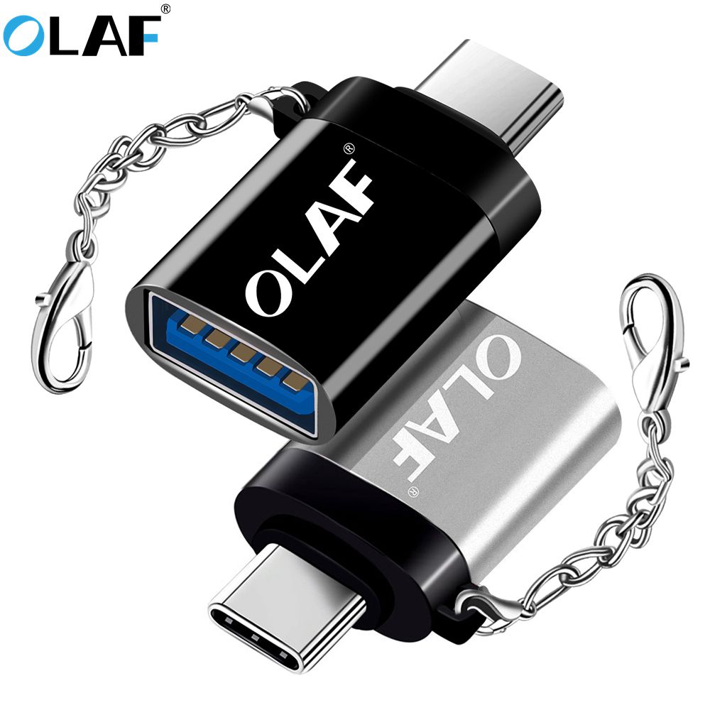 Olaf Usb C Otg Type C Naar Usb 3.0 Otg Type-C Adapter Converter Kabel Voor Samsung S8 S9 een Plus 6T 6 5T Huawei Xiaomi Type C Otg