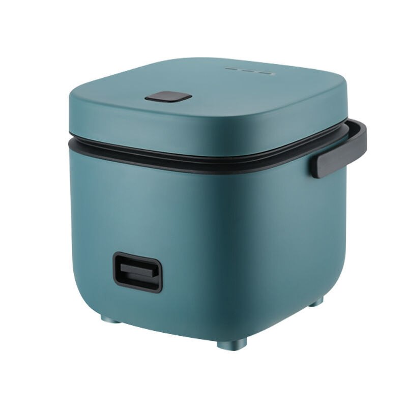 Mini Electric Rice Cooker Intelligent Automatic Household Kitchen Cooker 1-2 People Small Food Warmer Steamer 1.2L: Blue / AU