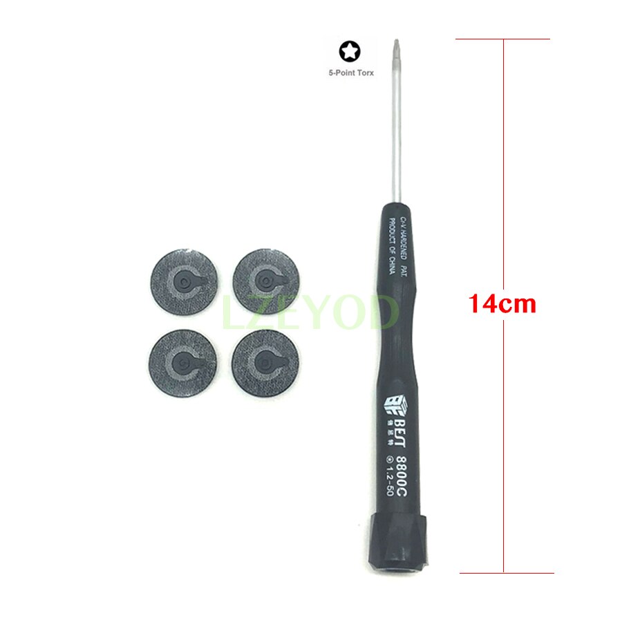 For Macbook Pro Retina 13" 15" A1425 A1502 A1398 Rubber Feet Bottom Case Cover Rubber Feet／Screws／Screwdriver Year: green