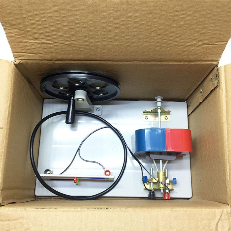 Physical Laboratory Equipment Hand-Cranked AC/DC Generator Science Education