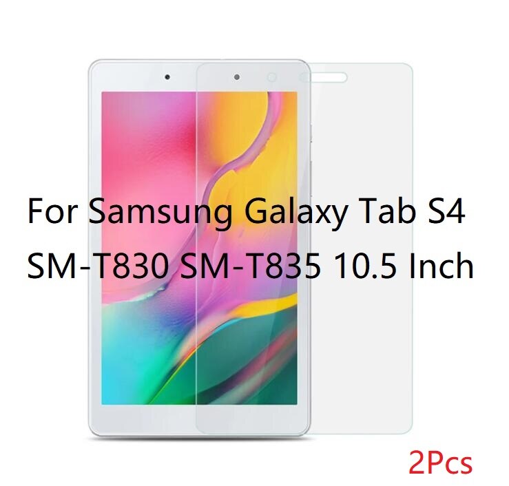 Tablet Schutz Glas Bildschirm Für Samsung Galaxy Tab S3 S4 S5e T720 S6 lite 10,4 P610 T860 S7 Plus 11 12,4 T870 T970 Glas Film: Tab S4 T830 T835