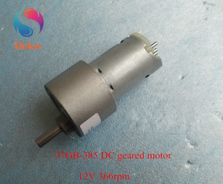 CORRENTE CONTINUA ad alta Coppia Ingranaggi In Metallo Motore/Motore Staffa Doppio Asse 12V Grande Coppia di Torsione 385 Geard Motore per Robot accessori braccio