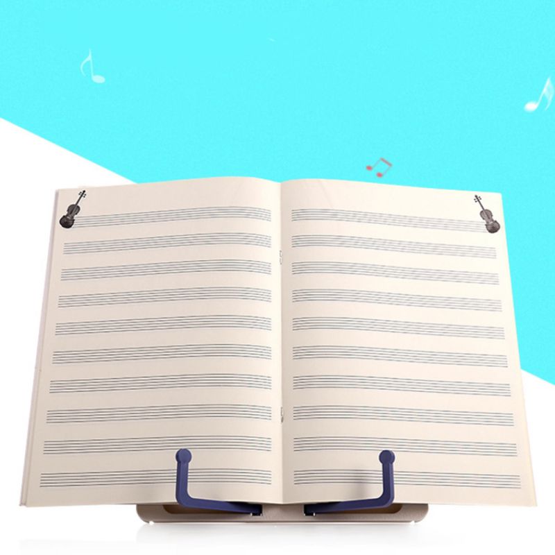 Music Sheet Stands Portable Adjustable Folding Piano Score Book Holder Reading Musical Instruments Accessories