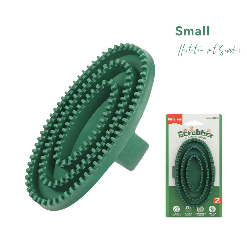 NOMOR Hond Pet Grooming Handschoen Kat Borstel Kam Deshedding Haar Handschoenen Honden Bad Schoonmaakproducten Dierenkammen: Licht Groen