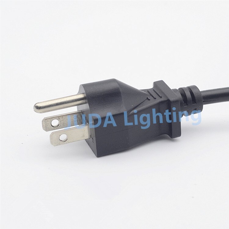 ONS standaard 3-pin plug cord kabel power wire 0.75 mm2 puur koperen kern voor vloerlamp printer Verlichting Accessoires