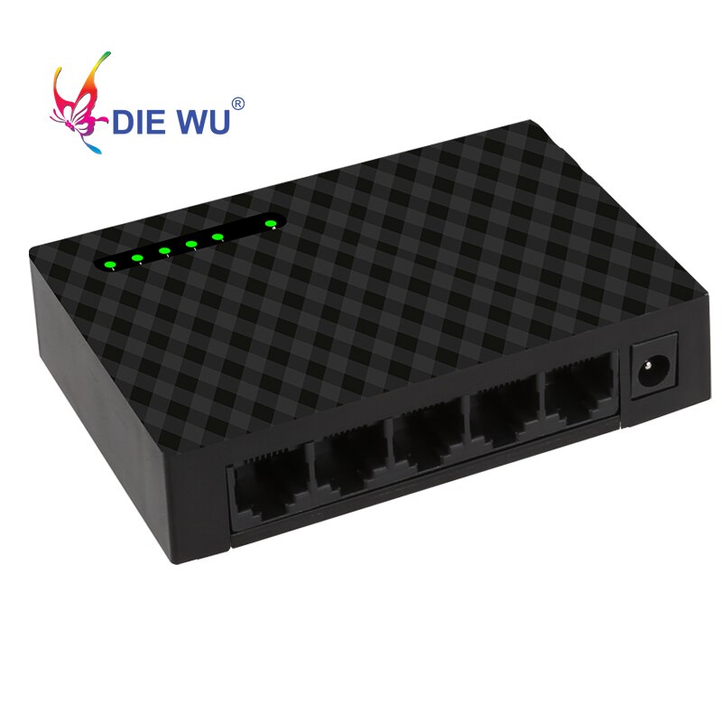 5 portas gigabit rede switch 10/100/1000 mbps ethernet adaptador de rede ue ou eua plug alta qualidade