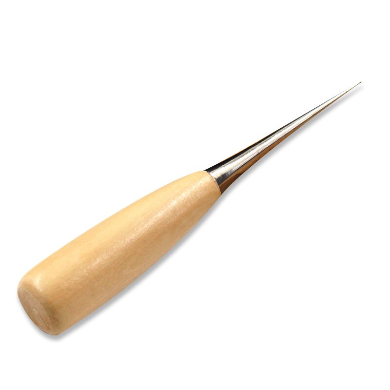 1 impostato di Cuoio Del Mestiere di Cucito Accessori Cucitura Punteruolo fa per Cucire linea di Cera Lavorazione della pelle Strumenti di Riparazione di Scarpe kit da cucito