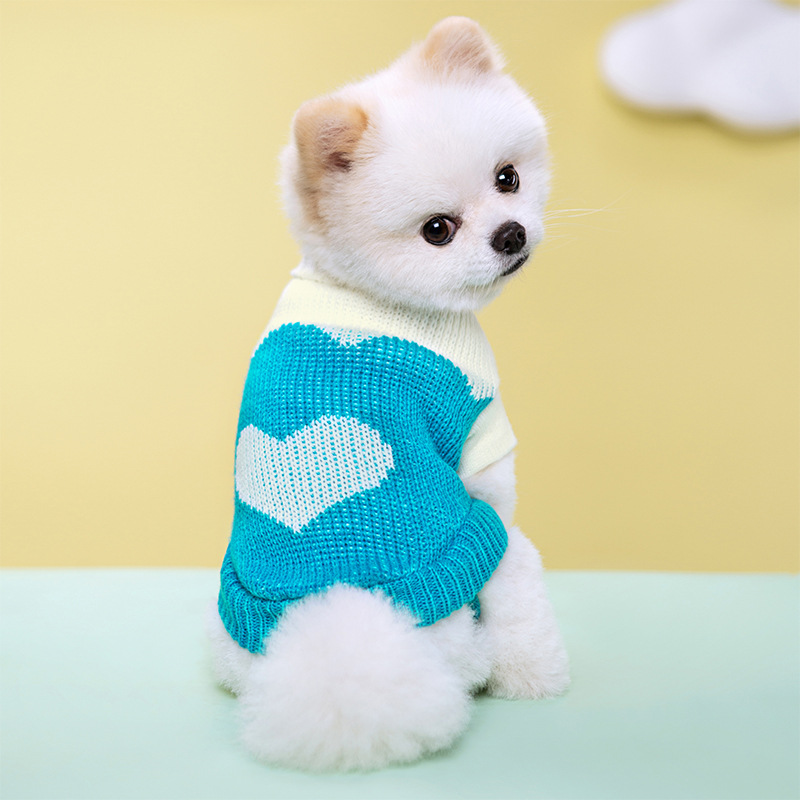 Inverno quente cães camisola filhote de cachorro tricô macio para cães pequenos médios gatinhos roupas animais de estimação pulôver chihuahua casaco buldogue trajes: XL / ROXO