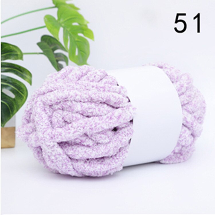 Couverture tissée à la main en laine, crochet de ligne de coussin, barre de glace douce Super épaisse, épaisseur de laine de couverture tissée nordique, décor DIY, 2cm,: 51