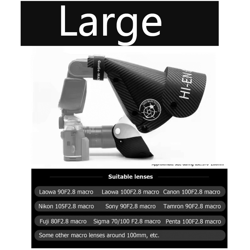 Universal--Blitzdiffusor Softbox Blitzgerät Reflektor Snoot Kamera Zubehör für Makroobjektiv Aufnahme Kamera Blitzlicht GUAGE: Orange