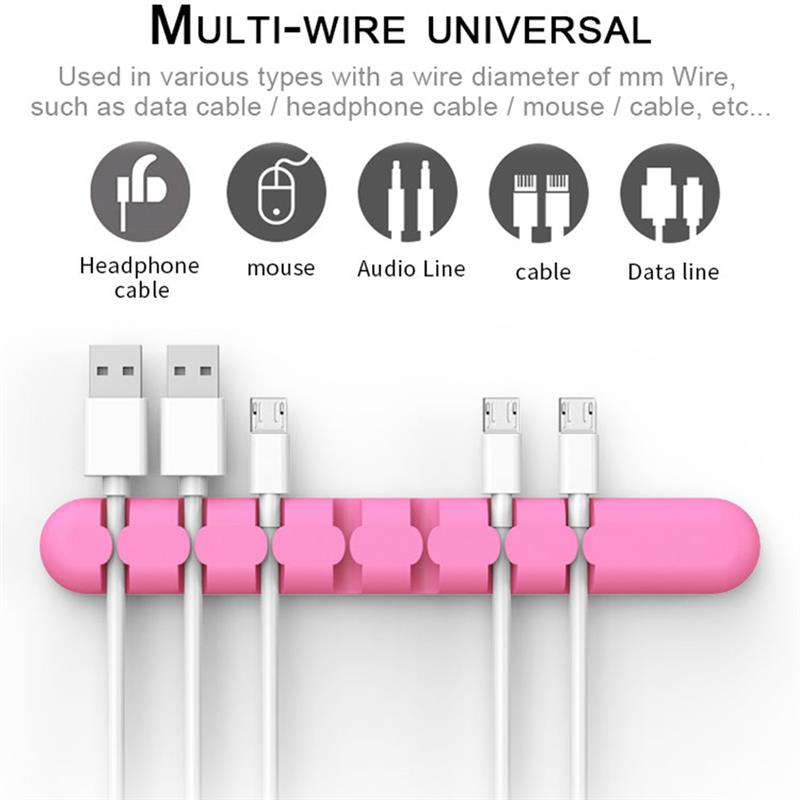 2021 cabo dobadoura fone de ouvido cbs cabo organizador fio de armazenamento silício carregador cabo titular clipes para cabo de dados fone de ouvido cabo