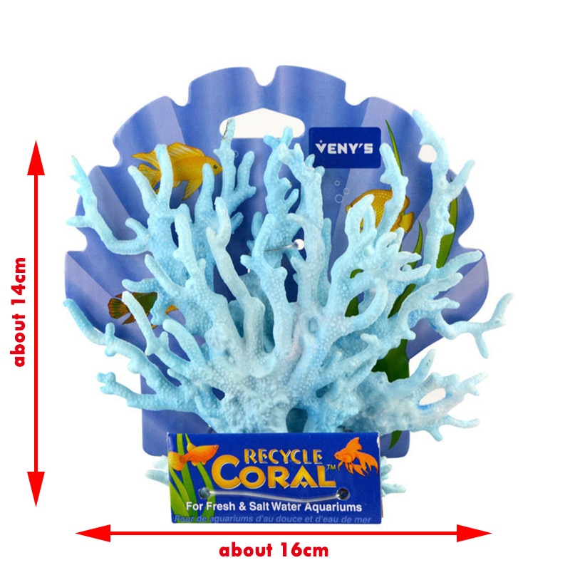 Kunstmatige Hars Aquatic Coral Aquarium Decoratie Aquarium Ornament Onderwater Onderzeeër Koraal Decoratie