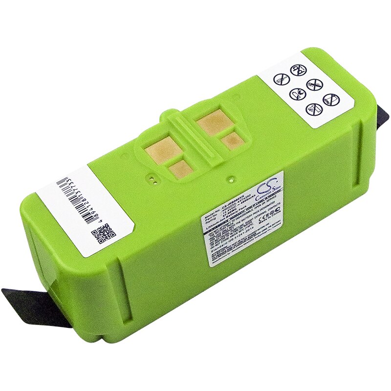 Cameron sino 4000 mah batteri til irobot roomba 614/615/640/652/665/670/671/675/677/680/681/690/691 /695/696/801/805/850/860, osv
