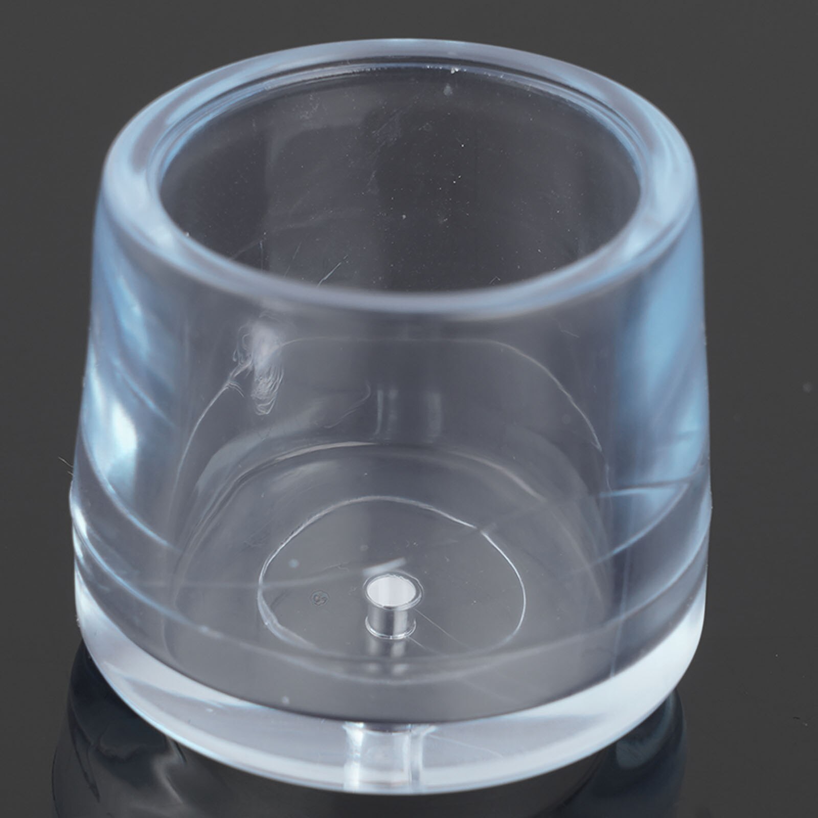 4 Furniture Feet Plugs Anti Slip Silicone Furniture Foot Cups Clear Round Leg End Caps Table Chair Legs Protector Home Feet Pads