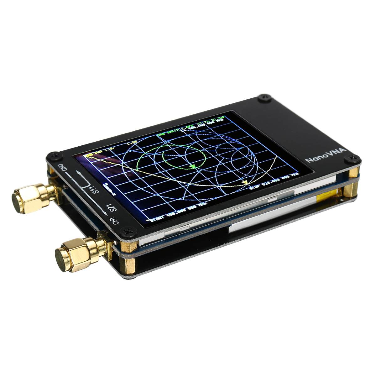 For Nanovna Vector Network Analyzer Press Screen MF HF VHF UHF 50Khz-900Mhz Antenna Analyzer Chargeable