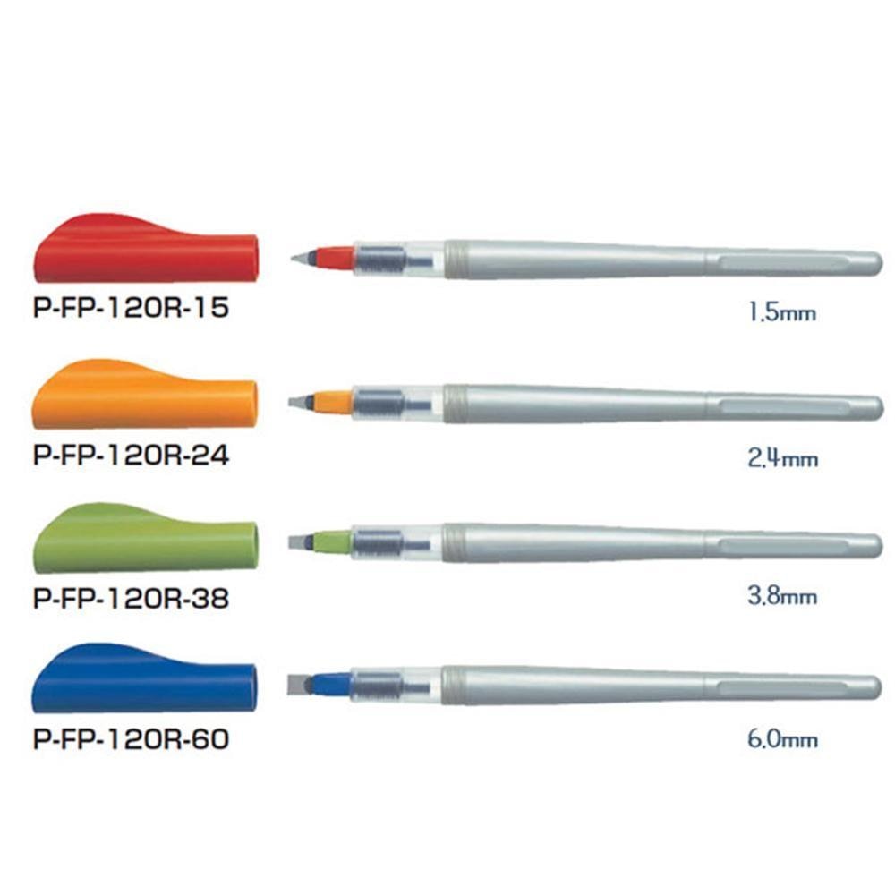 Stylo parallèle pilote Art stylo plume anglais calligraphie stylo avec 12 cartouches 1.5 2.4 3.8 6.0mm