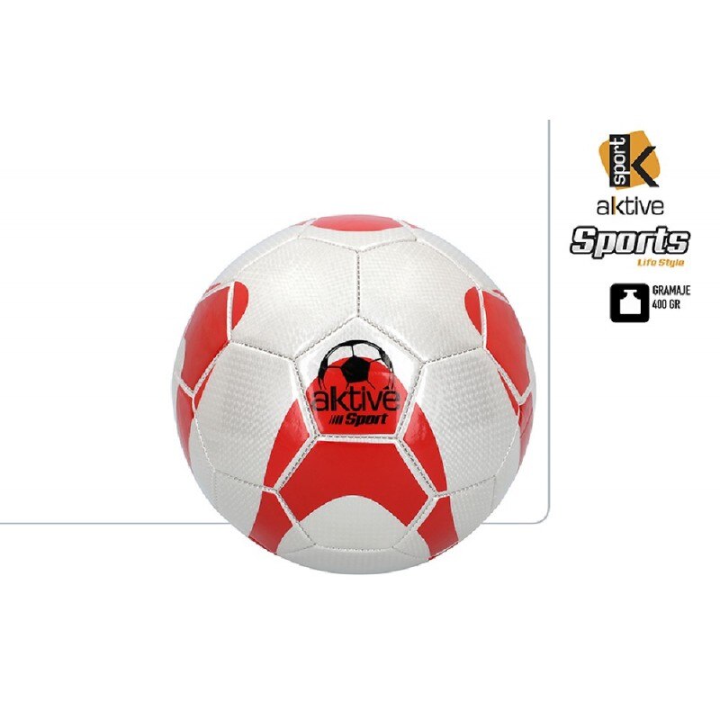 Balon Voetbal Aktive Helderheid 5 Lagen 400 Grs.