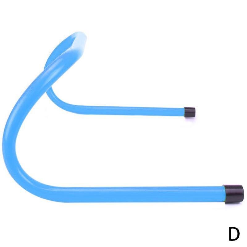 Voetbal training horden barrière frame voetbal training barrière voor springen rennen gevoelige voetbal snelheid mini horde verwijderbaar: D