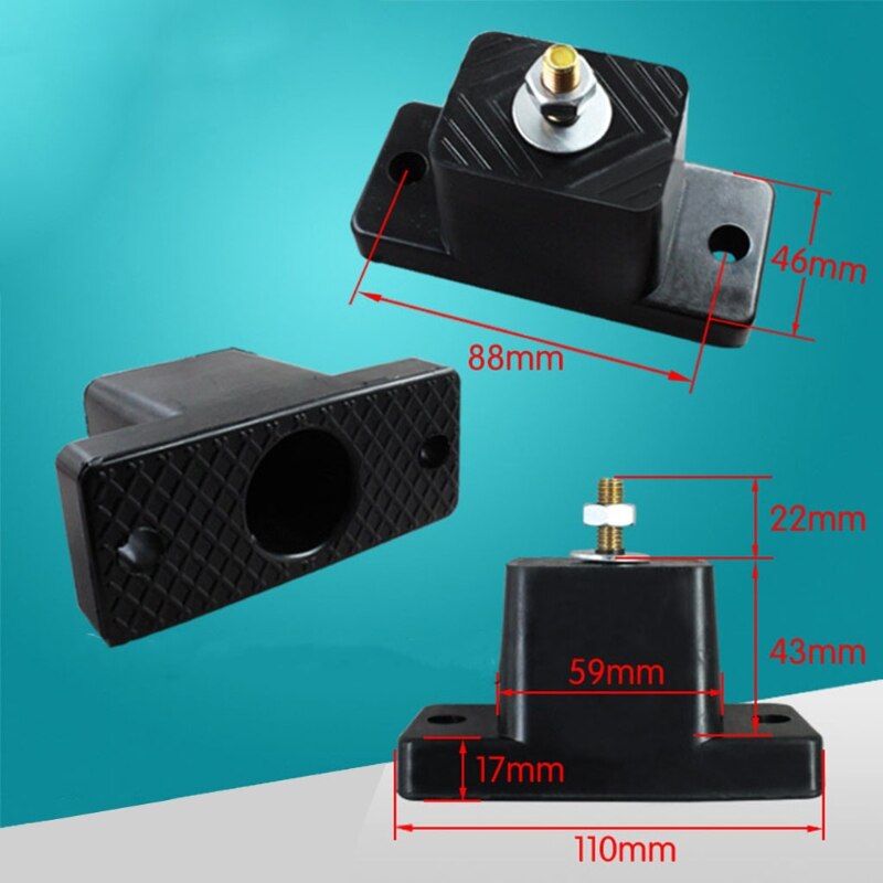 4 Pack Van Air Compressor Airconditioner Vervanging Rubber Voeten 1P / 1.5P / 2P / 3P / 5P