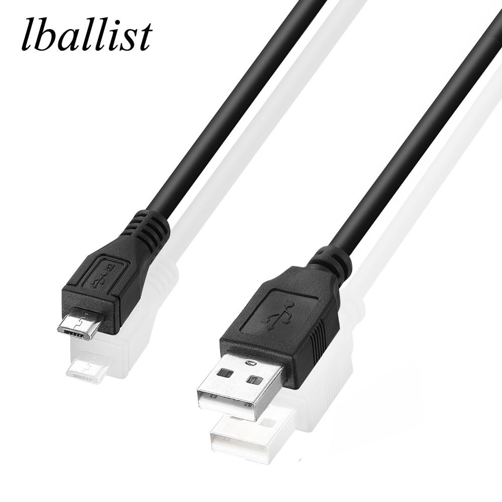 Lballist Micro Usb 2.0 Kabel Usb 2.0 Type A Male Naar Micro USB2.0 Mannelijke Folie Gevlochten Afgeschermde 30 Cm 50cm 1 M 1.5 M 1.8 M 3 M 5 M