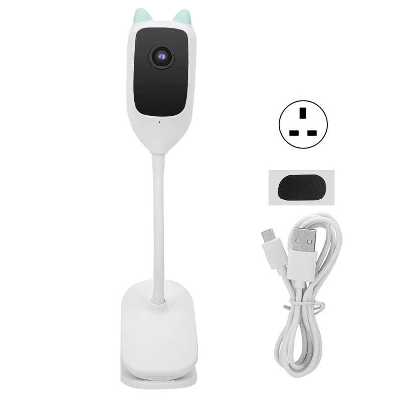 1080P Wifi Baby Monitor Temperature Motion Detection Night Vision 2-Way Audio Home CCTV 100-240V Intelligent induction system: UK