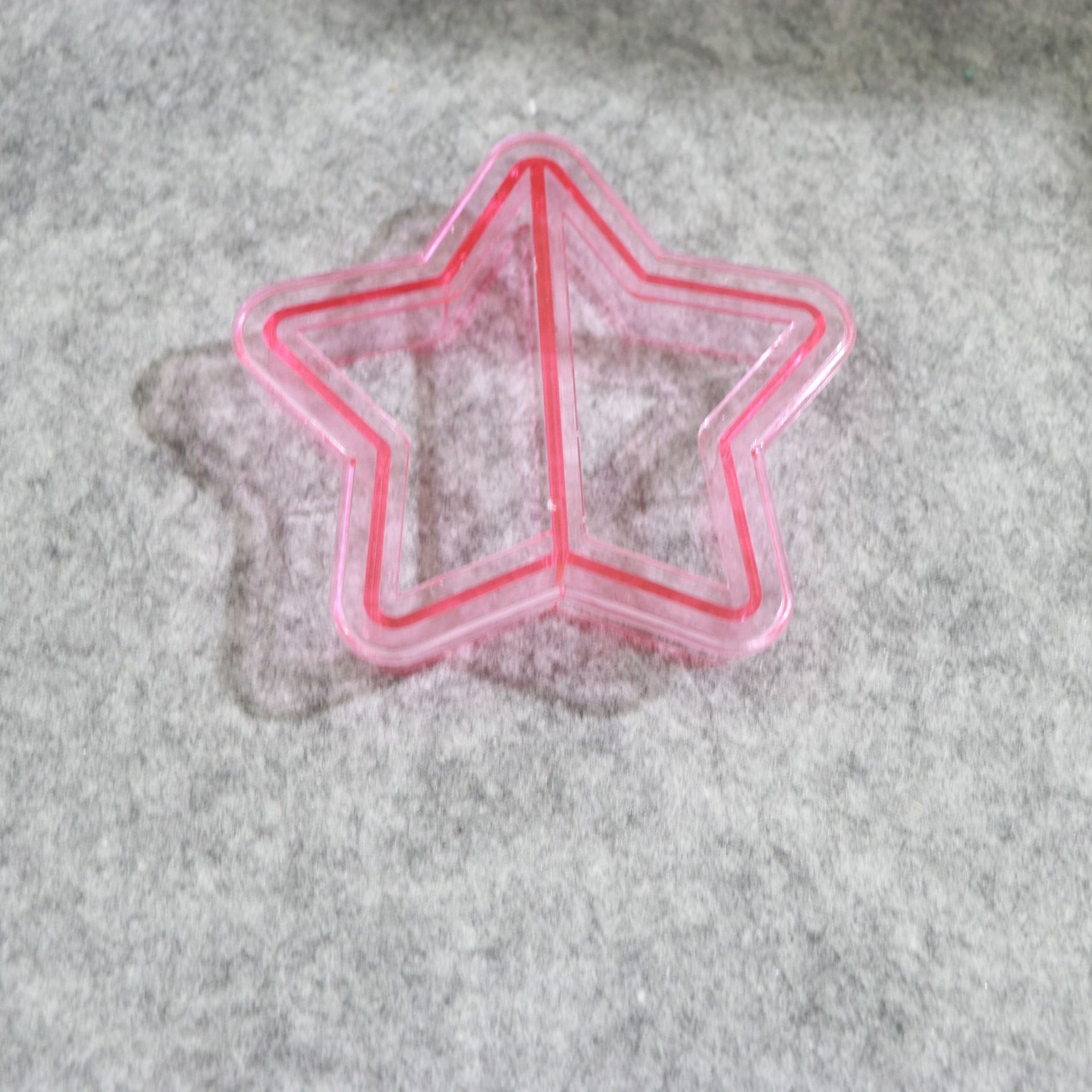 Molde cortador de sándwich para niños, cortador de galletas, tostadas, prensas de pan para hornear, fiambrera, DIY, forma bonita: Pentagram 28g