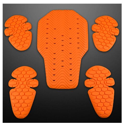 Motorcycle Jacket Insert Back body Armor Built-in Detached enhanced body armor Spine Elbow protector Universal Model: 5 pcs other set