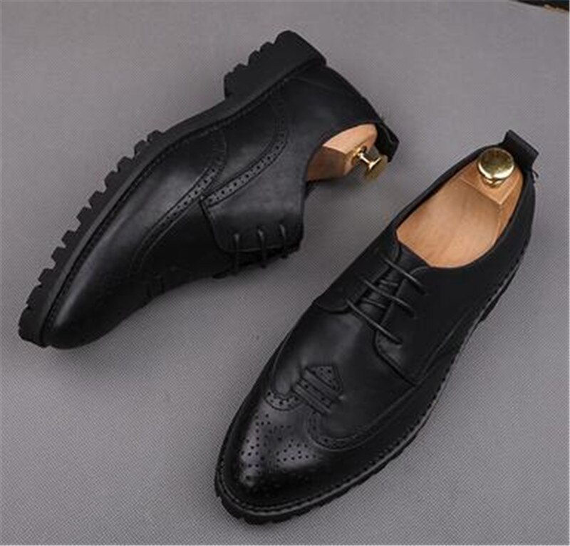 Bruno Marc Mannen Lace-Up Comfortabele Mode Schoenen, Jurk Schoenen, Zakelijk en Feest, Bruiloft, Zwart, 11 UK