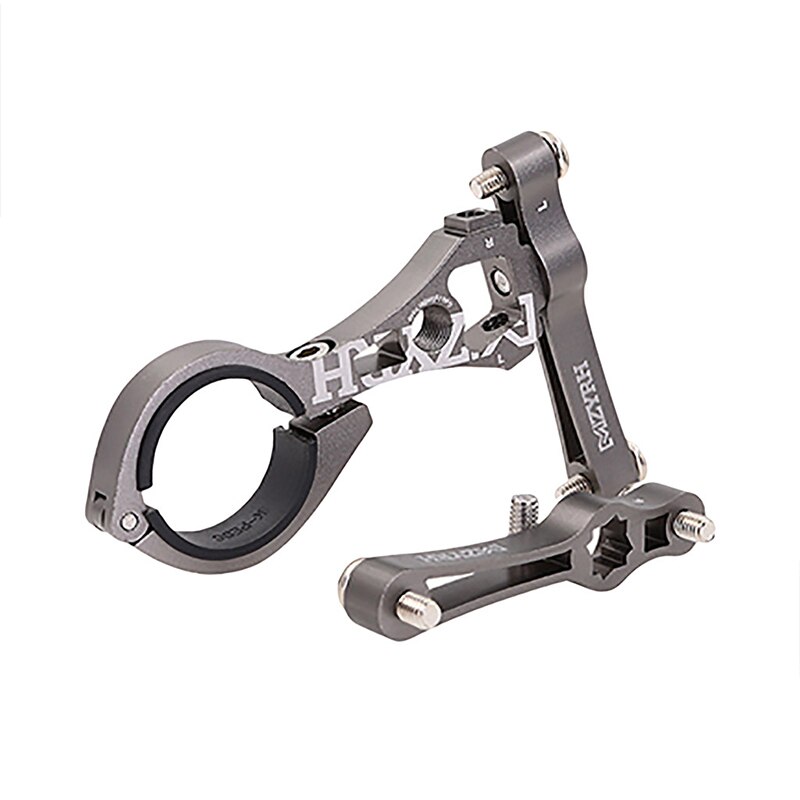 Fiets Bidonhouder Mount Adapter Verstelbare Mtb Racefiets Stuur Ketel Houder Conversie Zadelpen Fles Beugel: Type A Titanium